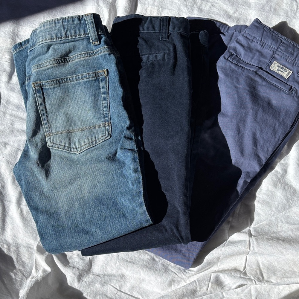 Stylish Navy and Blue Pants size 10 boys